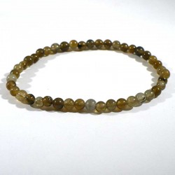 Bracelet en labradorite perles rondes 4mm