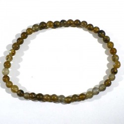 Bracelet en labradorite perles rondes 4mm