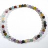 Bracelet "mix" perles rondes 4mm