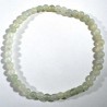Bracelet en serpentine noble (jade de chine) perles rondes 8mm