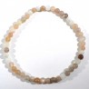 bracelet en pierre de lune (adulaire) perles rondes 4mm
