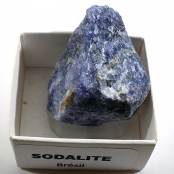 Sodalite du Brésil - boite de collection 4cm