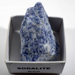 Sodalite du Brésil - boite de collection 4cm