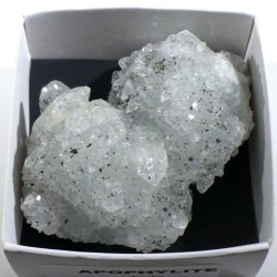 Apophyllite d'Inde - boite de collection 5cm