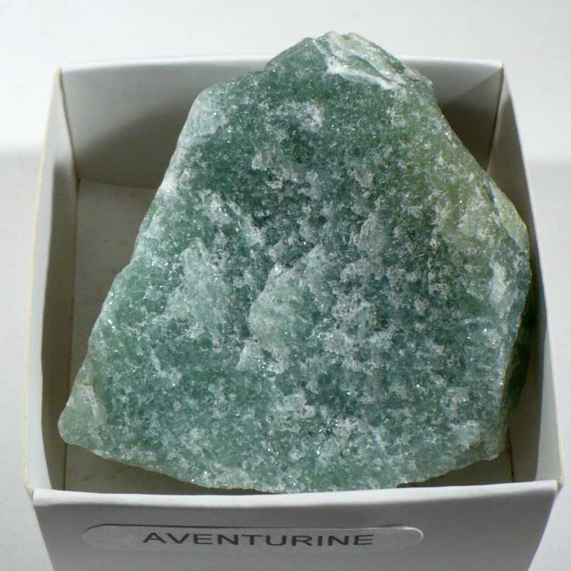 Aventurine du Brésil - boite de collection 5cm