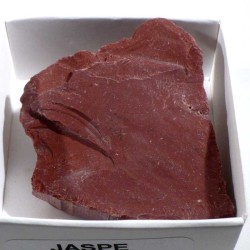 Jaspe rouge du Brésil - boite de collection 5cm