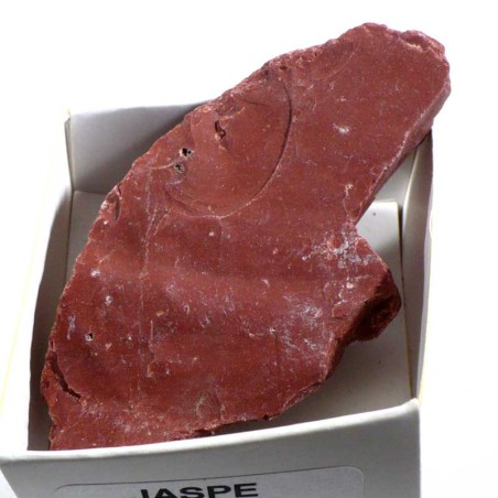 Jaspe rouge du Brésil - boite de collection 5cm Jaspe rouge du Brésil - boite de collection 5cm