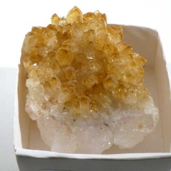 Citrine du Brésil - boite de collection 5cm