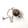 pendule sephoroton en oeil de tigre