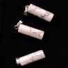 pendentifs tube en howlite