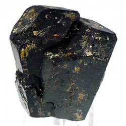Tourmaline noire biterminée du Pakistan