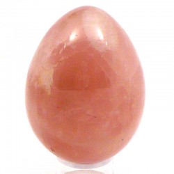 Oeuf Quartz rose de Madagascar