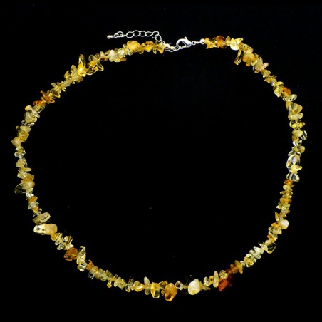 Collier baroque Citrine 42 cm