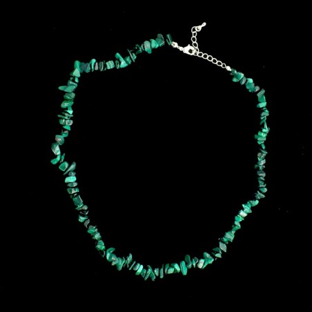 Collier baroque Malachite 42 cm