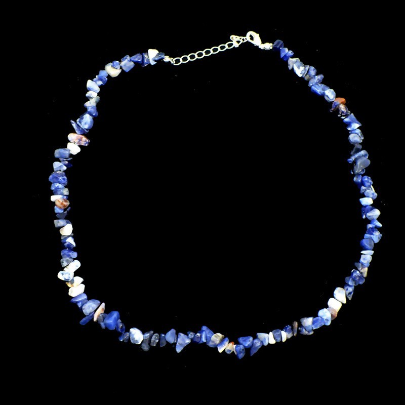 Collier baroque Sodalite 42 cm