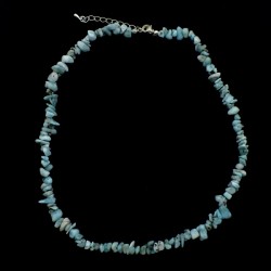 collier baroque en larimar...