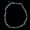 collier baroque en larimar 42cm