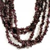 Sautoir baroque Grenat extra 90cm