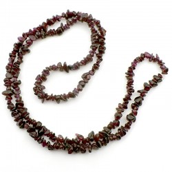 Sautoir baroque Grenat extra 90cm