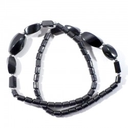 Bracelet Hématite perles twist