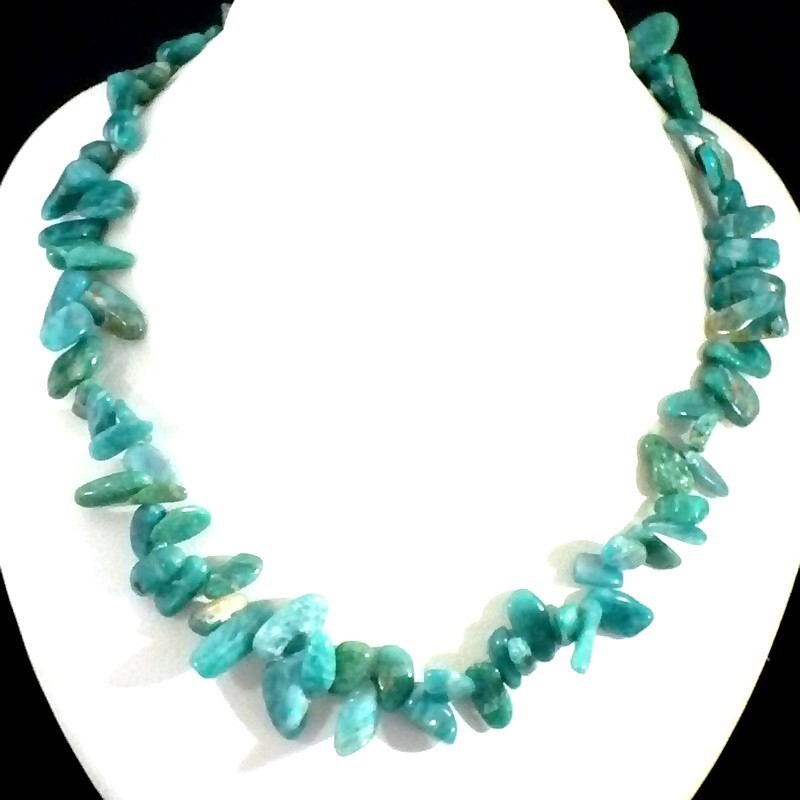 collier en Amazonite