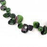 Collier Rubis Zoïsite 42cm