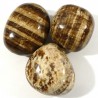 Aragonite zonée du Pérou - pierres roulées