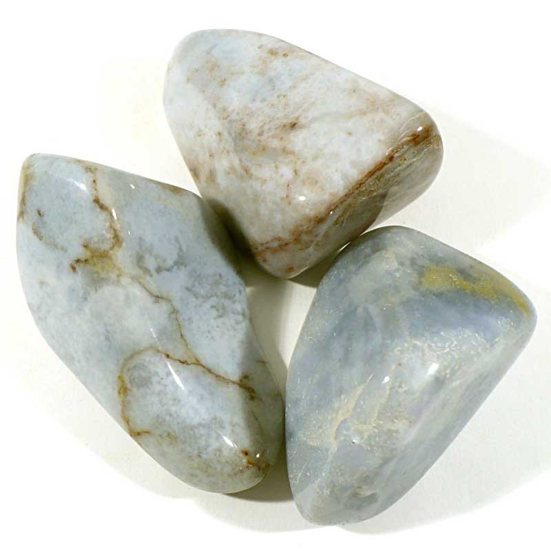 Calcédoine de Namibie - pierres roulées