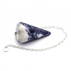 Pendule classique en Sodalite 4cm