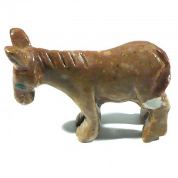 Âne en stéatite du Pérou 4cm - animaux collection