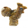 Coq en stéatite du Pérou 4cm - animaux collection