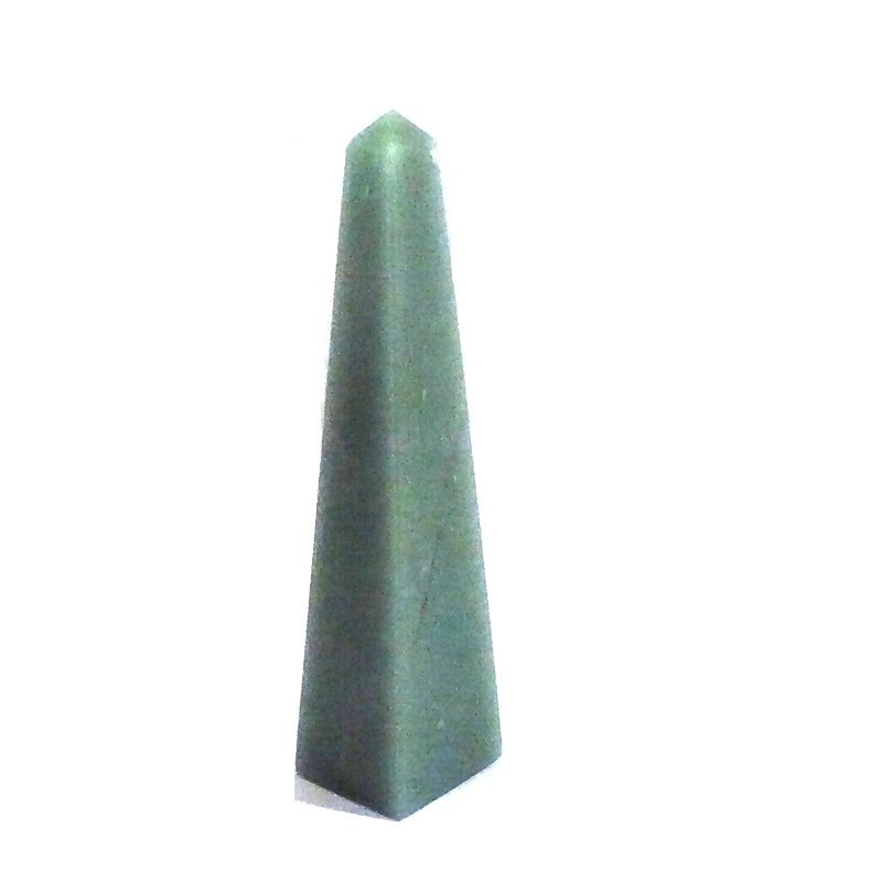 obélisque en aventurine 13cm obélisque en aventurine 13cm