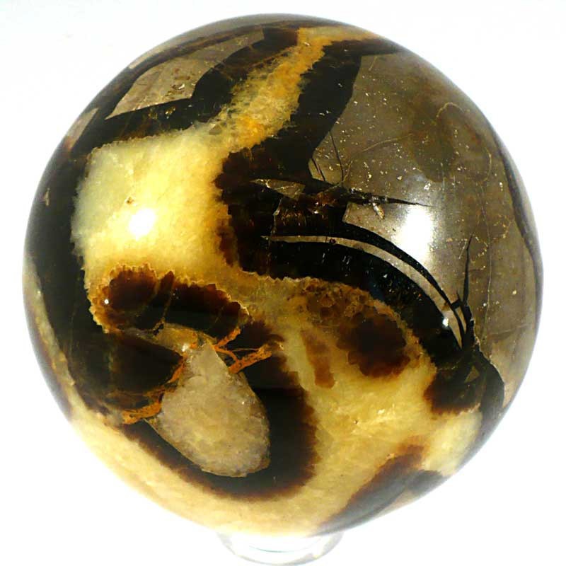 Boule en septaria de Madagascar Boule en septaria de Madagascar