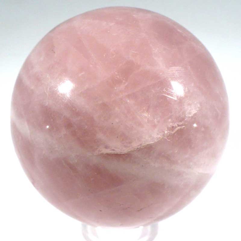 boule en quartz rose de Madagascar boule en quartz rose de Madagascar