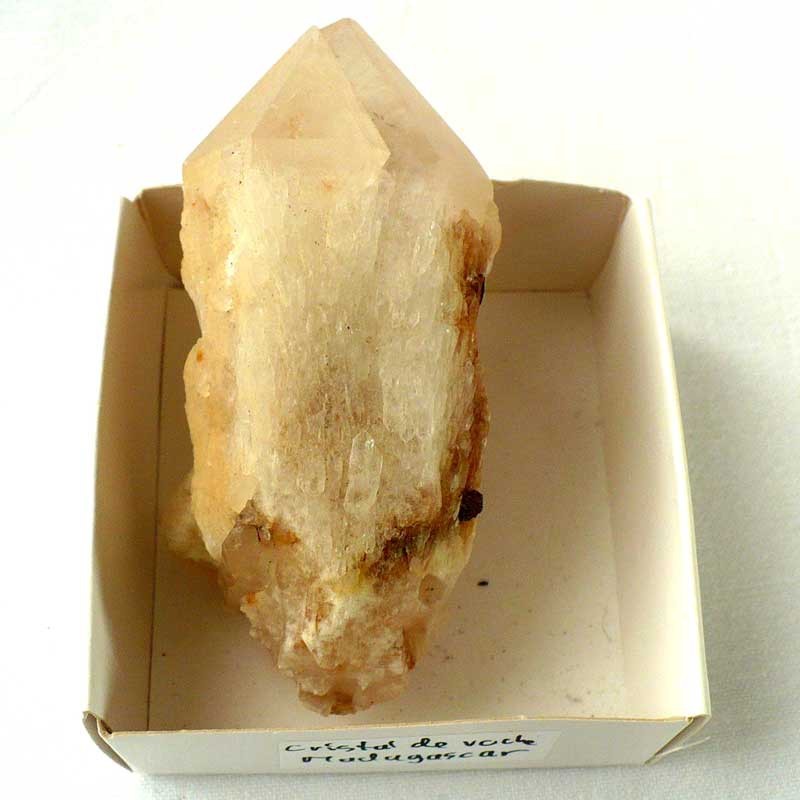 Quartz en pointe de Madagascar