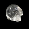 crâne sculpté en cristal de roche 5cm