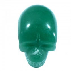 crâne sculpté en aventurine du Brésil 3cm