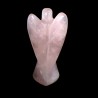 Ange sculpté en quartz rose du Brésil 9cm