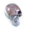 crâne sculpté en améthyste du brésil 3cm