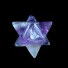 étoile merkaba en améthyste du Brésil 2cm