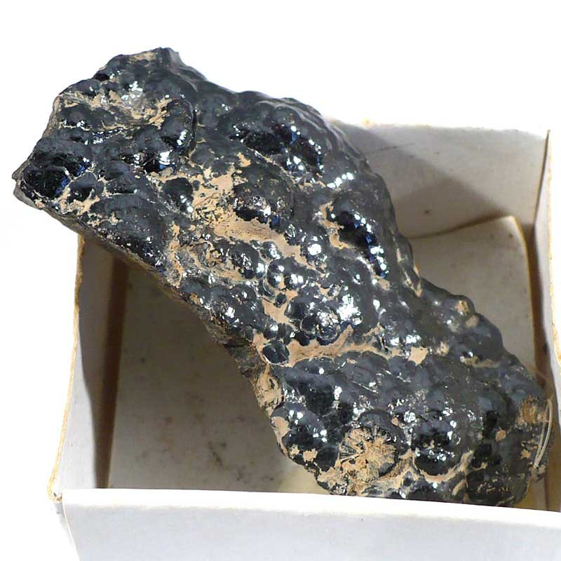 Hématite du Maroc - boite de collection 4cm