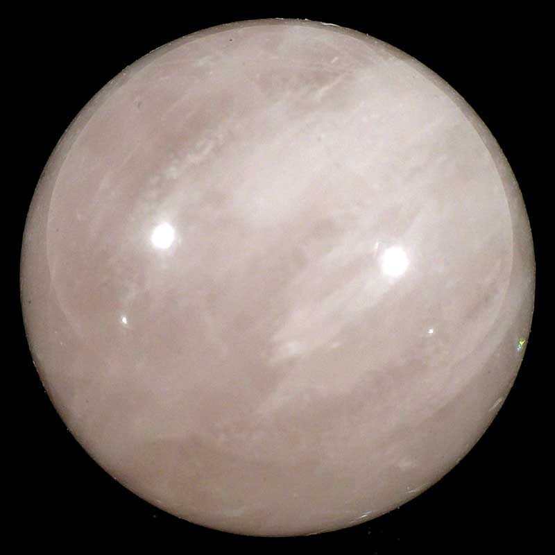 boule en quartz rose 3cm boule en quartz rose 3cm