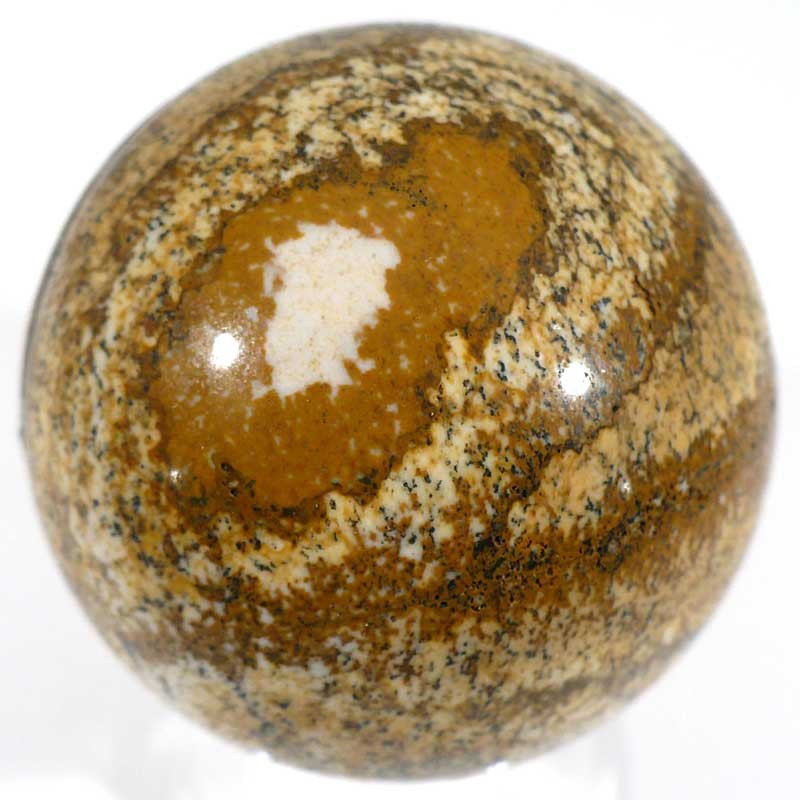 boule en jaspe paysage 4cm boule en jaspe paysage 4cm