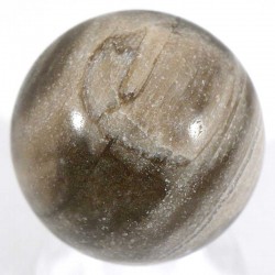 boule en bois fossile 3cm
