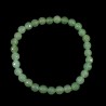 Bracelet perles facettées 6mm en aventurine