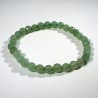Bracelet perles facettées 6mm en aventurine