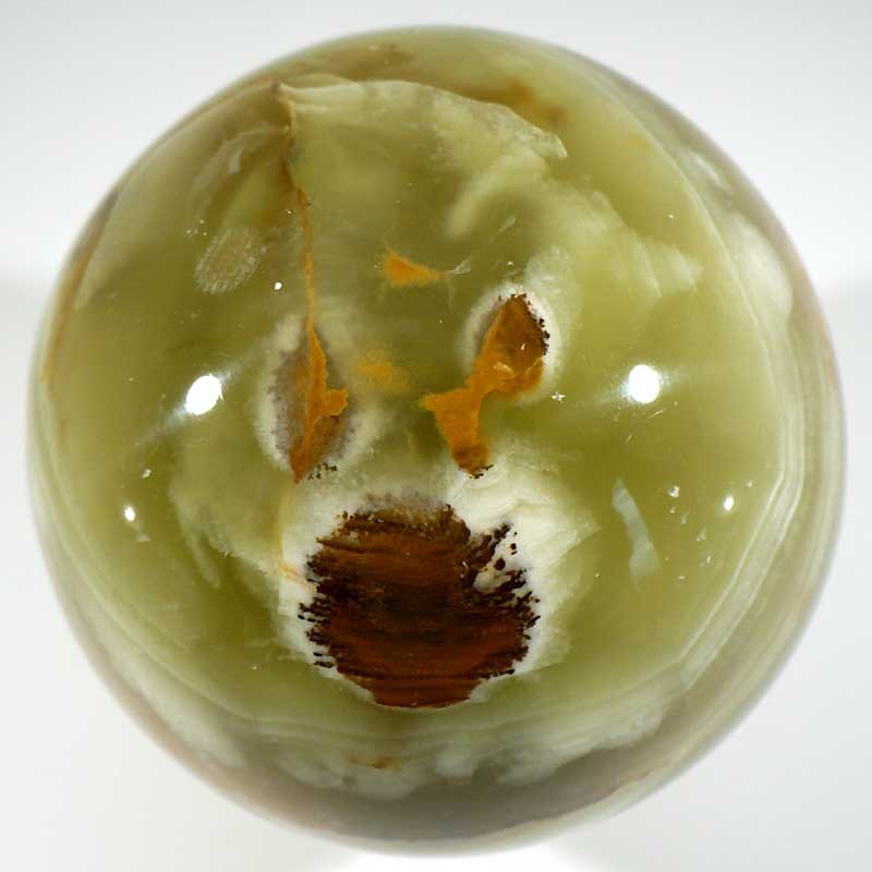 Boule en onyx du Pakistan 7cm Boule en onyx du Pakistan 7cm