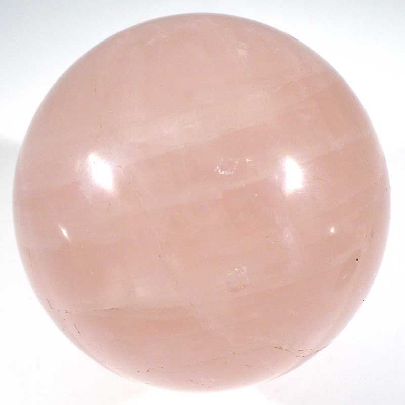 Boule en quartz rose de Madagascar 6cm Boule en quartz rose de Madagascar 6cm