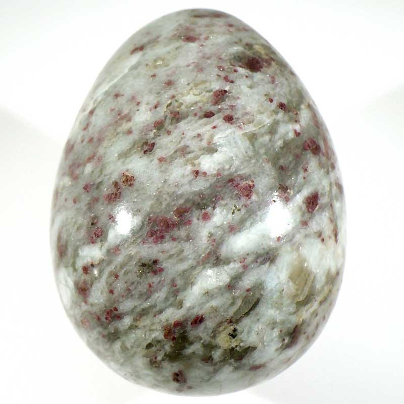 Oeuf en rubellite de Madagascar 8cm