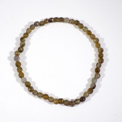 bracelet en labradorite perles facettées 4mm